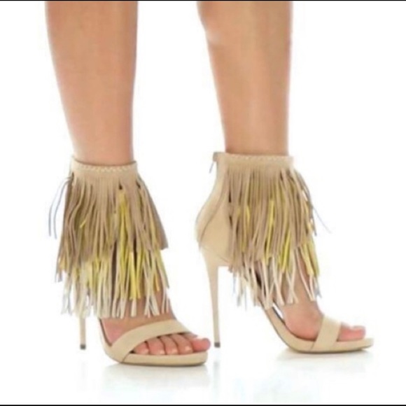 ALDO Fringe Heels - Picture 2 of 5